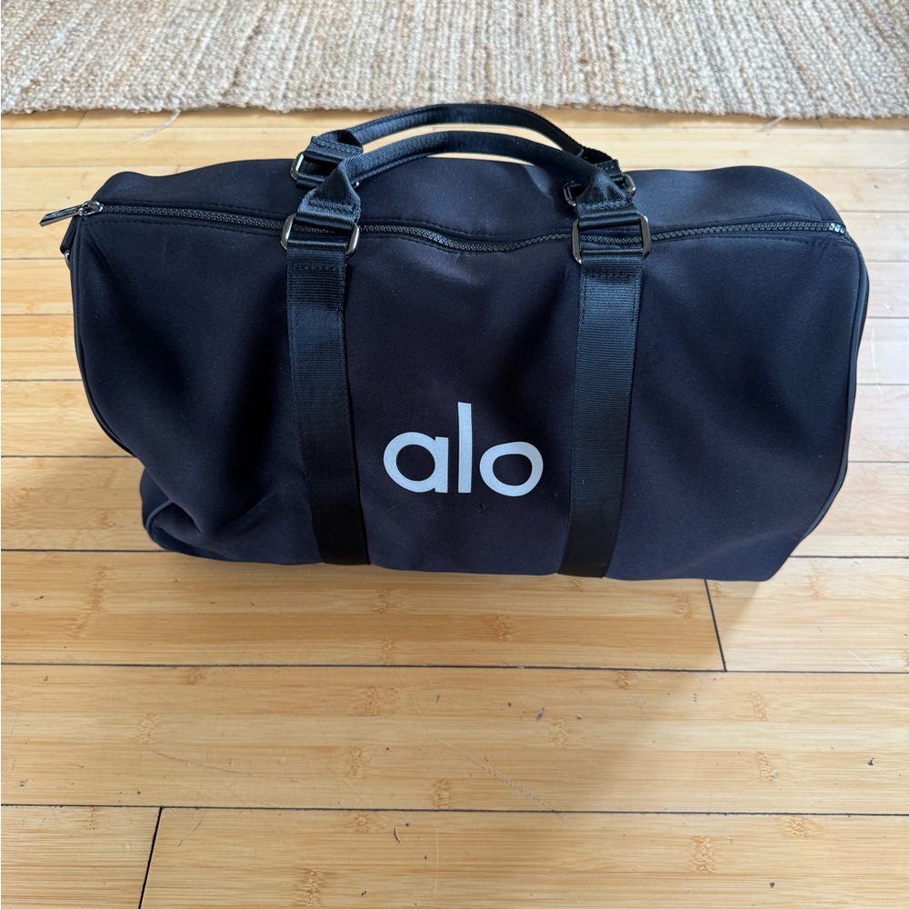 ALO Yoga Midnight Black Duffel Bag
